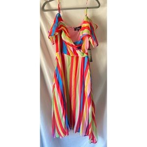 Lulu’s Rainbow Dress size XL